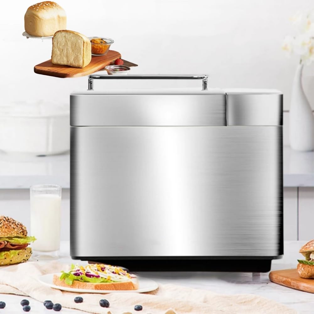 Amazon | Deronder パン焼き器、ホームベーカリー、全自動パンメーカー